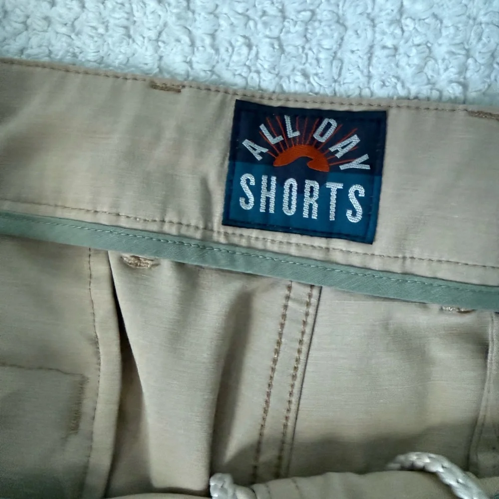 Faherty Flat Front Chino Shorts - Tan